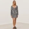 Aisha Short Dress - Geo