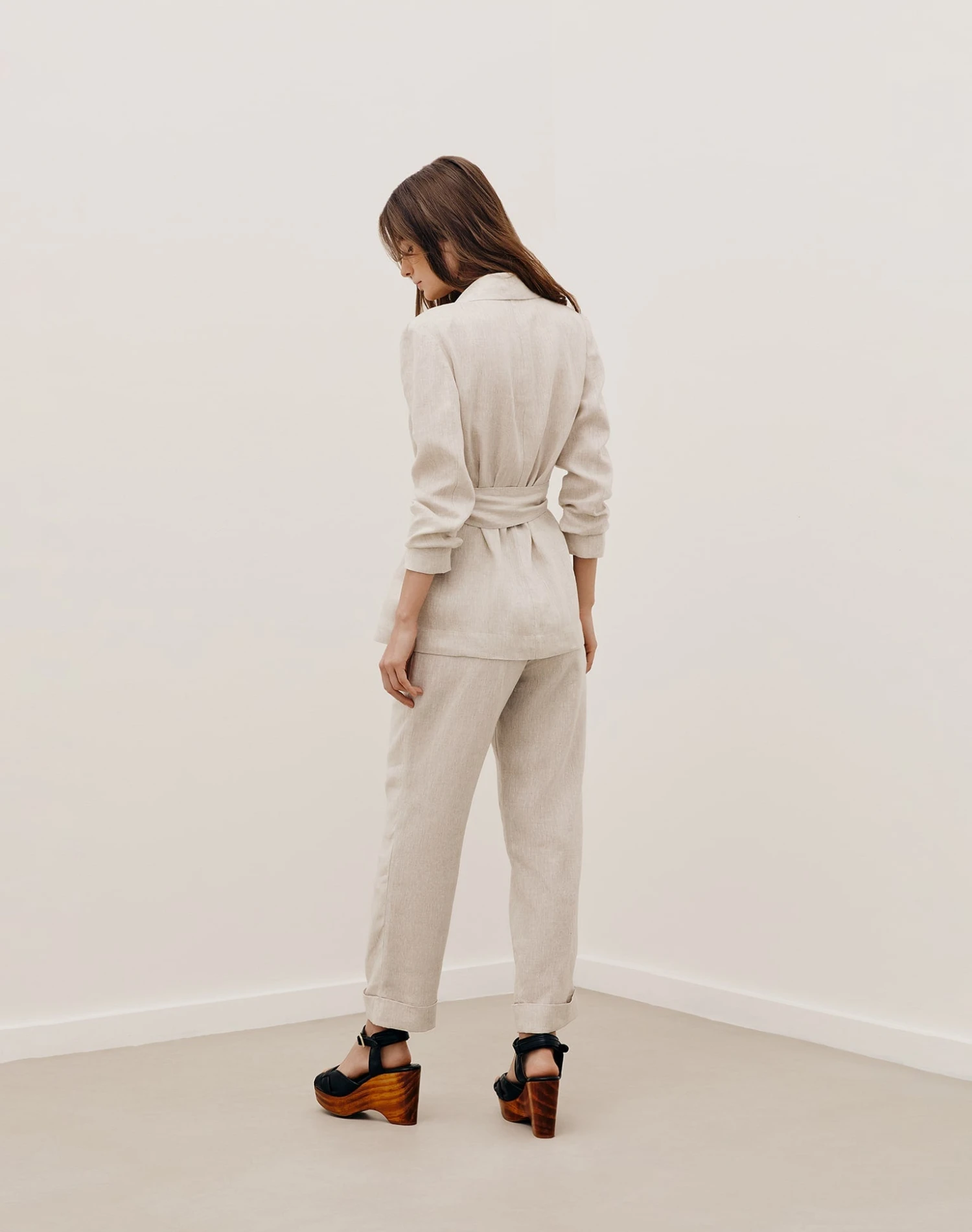 Angelica Pants - Natural 4 Angelica Pants - Natural - Image 4