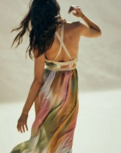 Audrey Detail Long Dress - Duala -Women Clothing Sales AudreyDetailLongDress Life 1