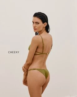 Barbara Tri Parallel Top - Avocado -Women Clothing Sales BARBARATRIPARALLELTOP BACK CHEEKY e97a1cf7 9dc4 4532 979e f736b2a37c9b