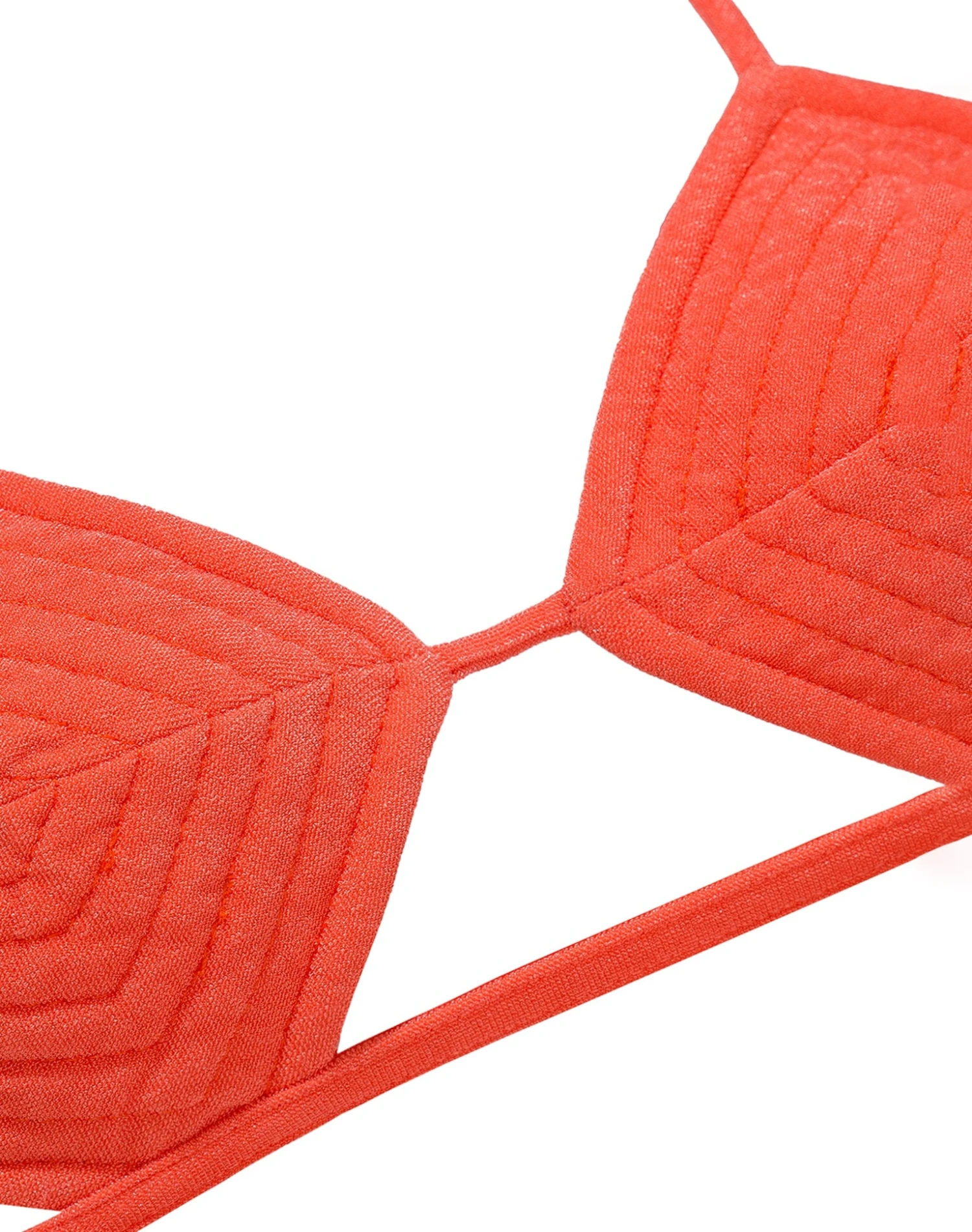 Barbara Tri Parallel Top - Tomato 5 Barbara Tri Parallel Top - Tomato - Image 5