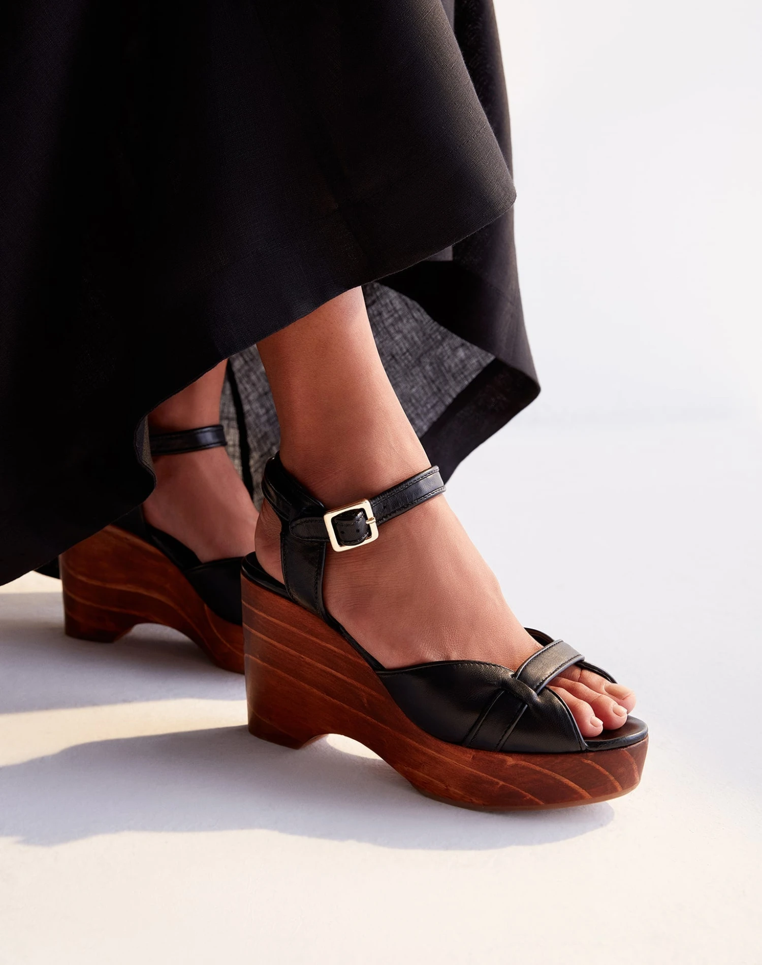 Brigitte Sandal - Black 2 Brigitte Sandal - Black - Image 2