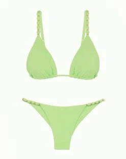 Beads Bottom - Lime -Women Clothing Sales Beads Bottom flat