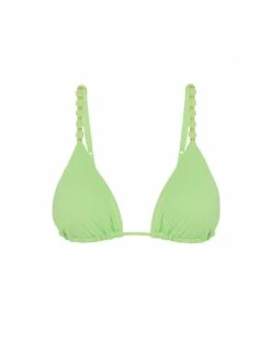 Beads Tri Parallel Top - Lime