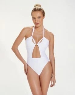 Brenda One Piece - White -Women Clothing Sales BrendaOnePiece front 09c4b436 b4ad 4ace a80e 69dadd678e3a