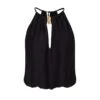 Celine Detail Blouse - Black
