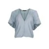 Ciara Detail Blouse - Blue Jeans