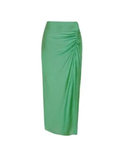 Clara Long Skirt - Cactus -Women Clothing Sales ClaraLongSkirt flat 1 4a680320 36ab 40d2 a876 1c66f726a75e