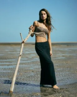 Clara Long Skirt - Black -Women Clothing Sales ClaraLongSkirt life