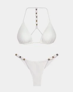 Dora Detail Bottom - White 8 Dora Detail Bottom - White -Women Clothing Sales Dora Bottom flat 1