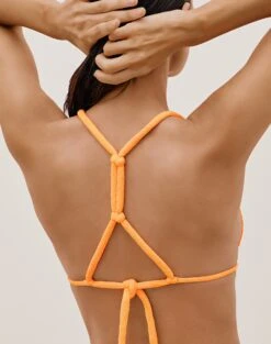 Firenze Edie T Back Top - Mandarin 11 Firenze Edie T Back Top - Mandarin -Women Clothing Sales EDIETBACKTRITOP DETAIL 1 1