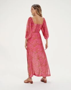 Eleanor Detail Long Dress - Diani -Women Clothing Sales EleanorDetailLongDress back