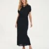 Eliane Long Dress - Black