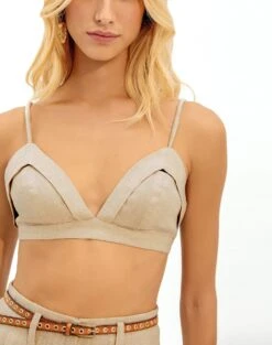 Elli Short Top - Natural -Women Clothing Sales Elli short top5