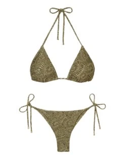 Embroidery Tie Side Bottom - Ortiz Green -Women Clothing Sales EmbroideryTieSideBottom 2