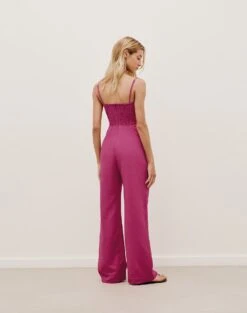 Francis Jumpsuit - Bubblegum -Women Clothing Sales FRANCISJUMPSUIT BACK fc8095a6 a299 4ab2 a911 1385f5865bc6