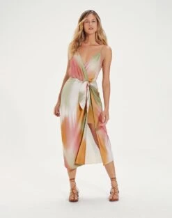 Gisa Midi Dress - Duala