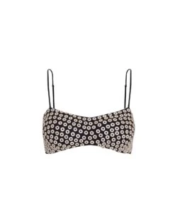 Gwen Detail Short Top - Black