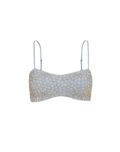 Gwen Detail Short Top - Blue Jeans