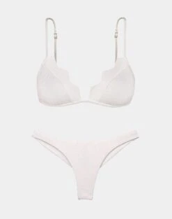 Firenze Imani Tri Parallel Top - White -Women Clothing Sales Imani Tri Parallel Top Flat 1 1