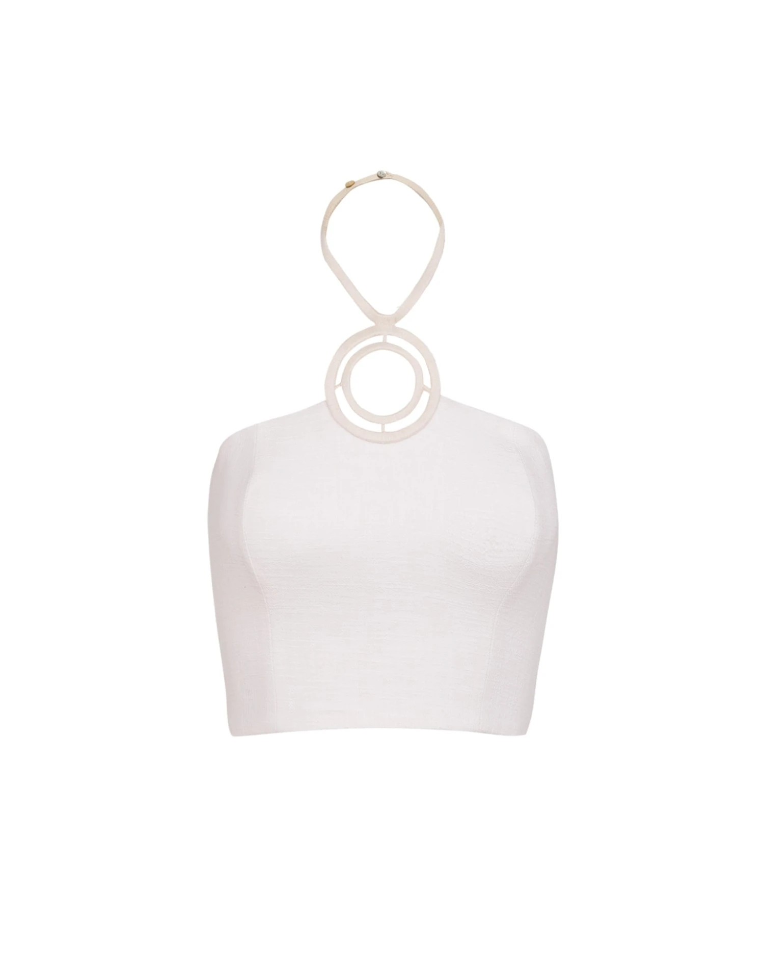 Jane Top - Off White 7 Jane Top - Off White - Image 7