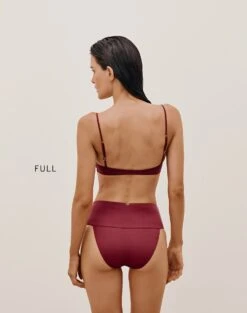 Jessica Hot Pant Bottom - Cranberry -Women Clothing Sales JESSICAHOTPANTS BACK FULL 1