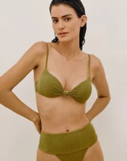 Jessica Hot Pant Bottom - Avocado -Women Clothing Sales JESSICAHOTPANTS DETAIL 2