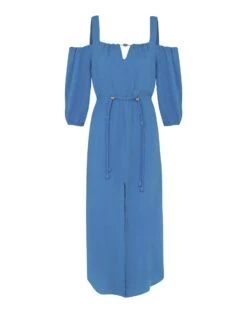 Jade Detail Midi Dress - Pacific -Women Clothing Sales Jade Detail Midi Dress 4