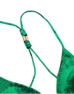 Jaque Tri T Back Top - Tamale Cactus -Women Clothing Sales JaqueTBackTriTop flat detail 1