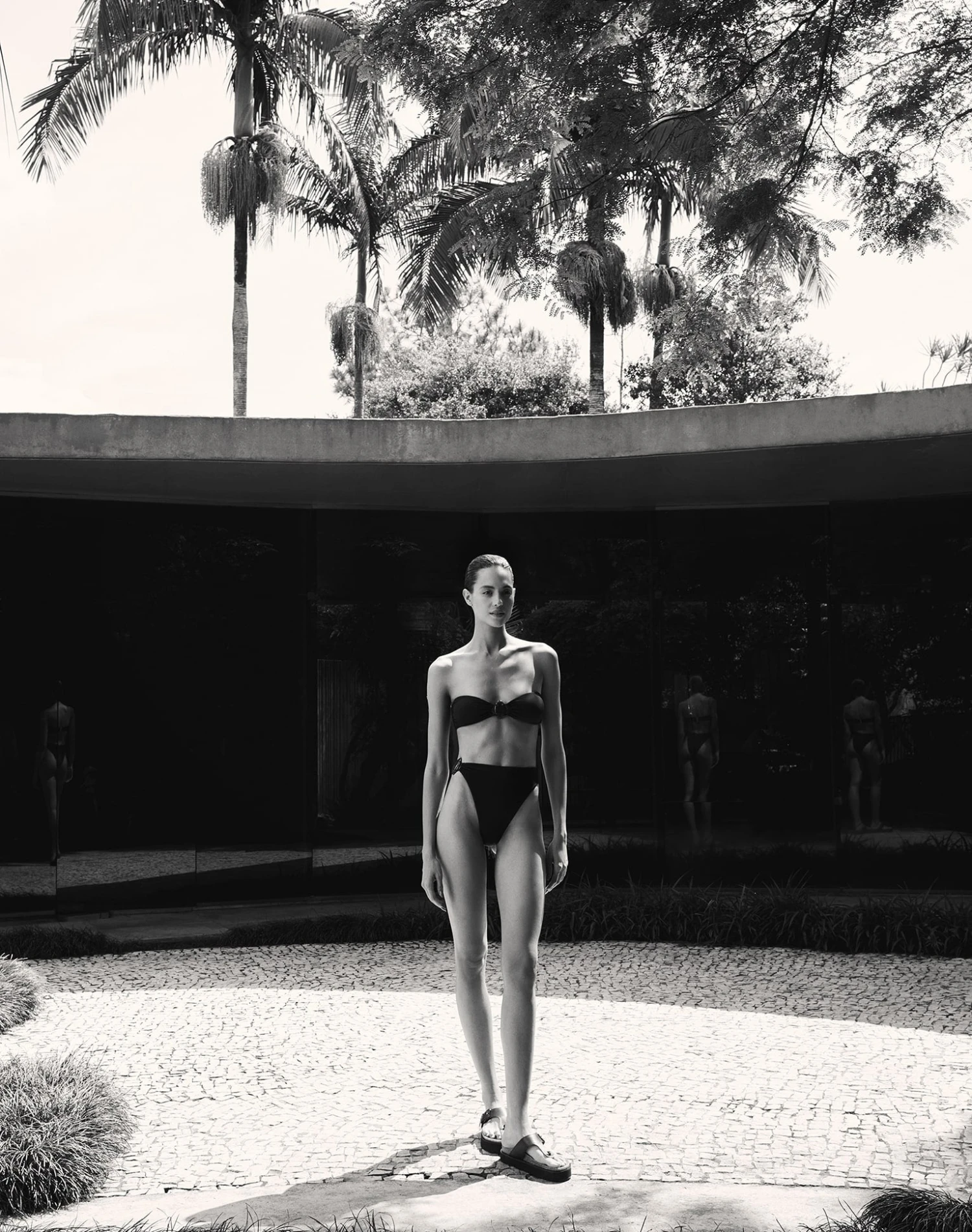 Kim Hot Pant Bottom - Black 3 Kim Hot Pant Bottom - Black - Image 3