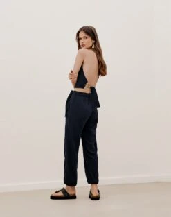 Kira Pants - Black -Women Clothing Sales KIRADETAILPANTS BACK