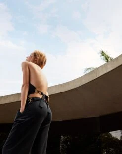 Kira Pants - Black -Women Clothing Sales KIRADETAILPANTS LIFE 1