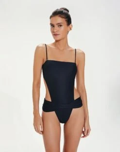 Kieza One Piece - Black -Women Clothing Sales KiezaOnePiece front 1