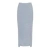 Lana Detail Midi Skirt - Blue Jeans