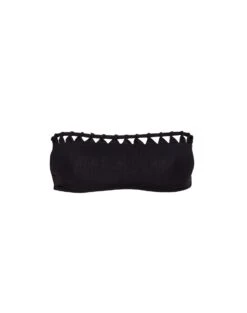 Leeza Bandeau Top - Black