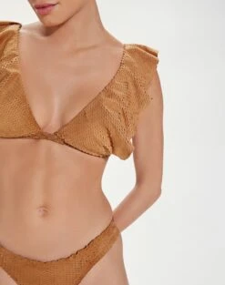 Scales Liz Top - Toffee -Women Clothing Sales LizTop detail