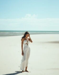 Luana Detail Jumpsuit - Off White -Women Clothing Sales LuanaDetailJumpsuit Life 1