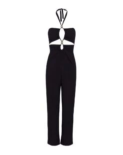 Luana Detail Jumpsuit - Black -Women Clothing Sales LuanaDetailJumpsuit flat