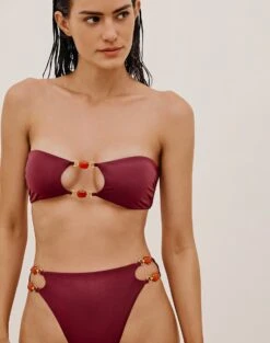 Martha Hot Pant Bottom - Cranberry -Women Clothing Sales MARTHAHOTPANTS DETAIL