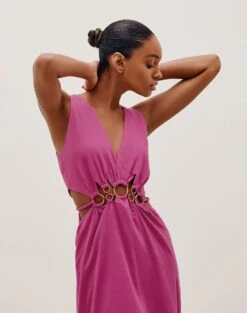 Maya Long Dress - Bubblegum -Women Clothing Sales MAYADETAILLONGDRESS DETAIL b87a1236 2380 483c b8cd c0099763b5ea