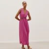 Maya Long Dress - Bubblegum