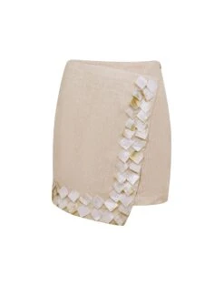 Meire Mini Skirt - Natural