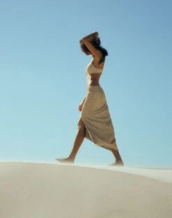 Monica Long Skirt - Matcha -Women Clothing Sales MonicaLongSkirt Life 1