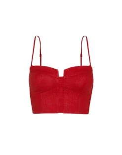 Nadia Top - Red Pepper