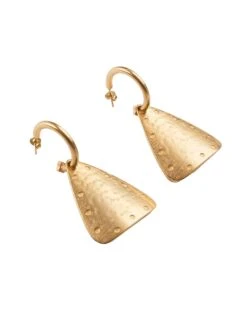 Peggy Earrings - Gold -Women Clothing Sales PEGGYEARINGS FLAT 1