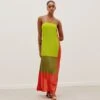 Penelope Long Dress - Wasabi