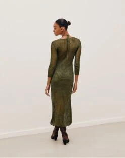 Penny Long Dress - Avocado -Women Clothing Sales PENNYLONGDRESS BACK
