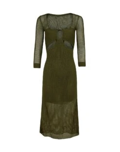 Penny Long Dress - Avocado -Women Clothing Sales PENNYLONGDRESS FLAT