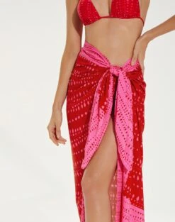 Sarong - Malika -Women Clothing Sales PrintedSarong detail 1