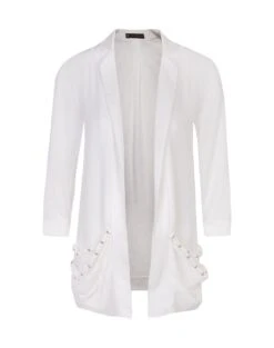 Roberta Blazer - White